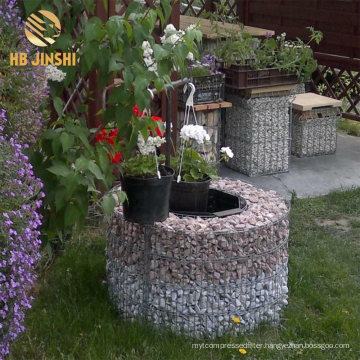 Eco Friendly Galvanized Welded Mesh Gabion Basket Decorative Gabion Wall